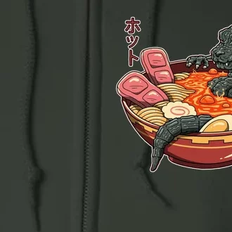 Kaiju Lava Ramen Full Zip Hoodie