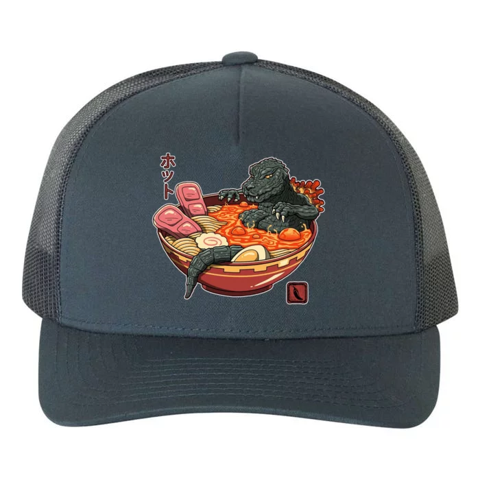 Kaiju Lava Ramen Yupoong Adult 5-Panel Trucker Hat