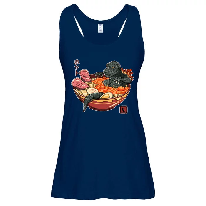 Kaiju Lava Ramen Ladies Essential Flowy Tank