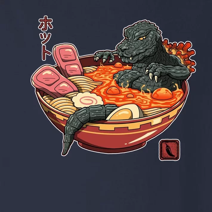 Kaiju Lava Ramen Toddler Long Sleeve Shirt