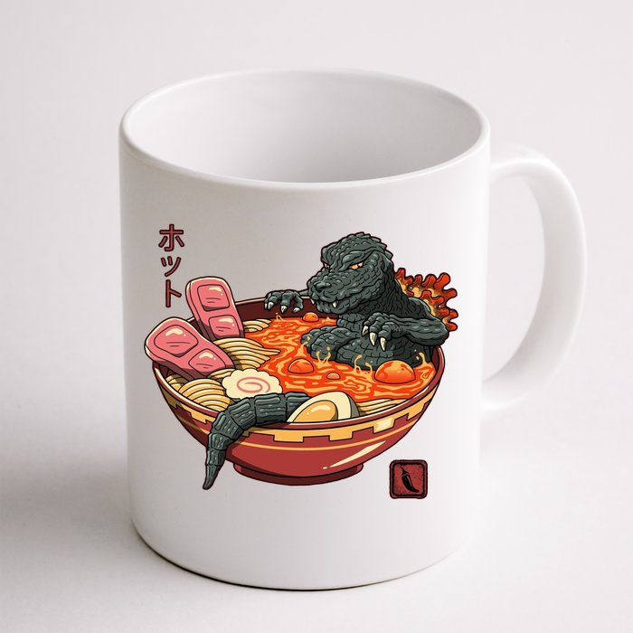 Kaiju Lava Ramen Front & Back Coffee Mug