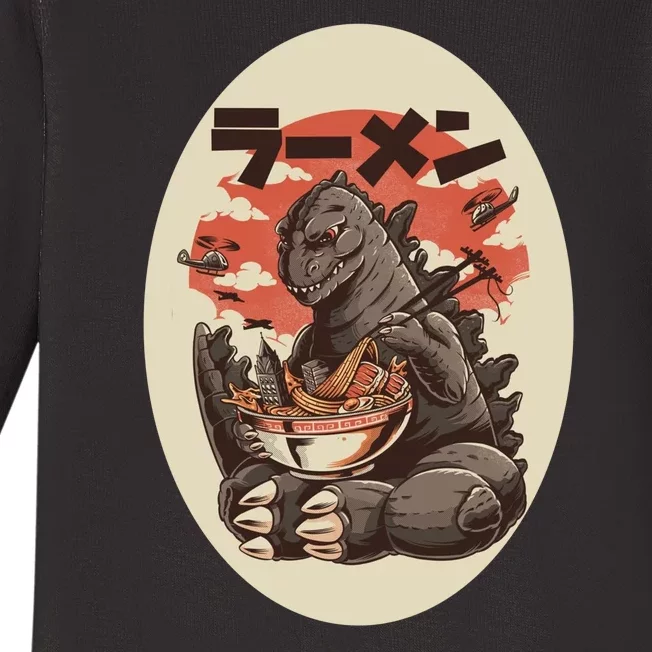 Kaiju's Ramen Baby Long Sleeve Bodysuit