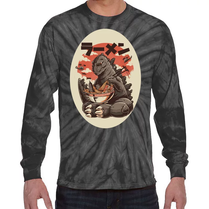 Kaiju's Ramen Tie-Dye Long Sleeve Shirt