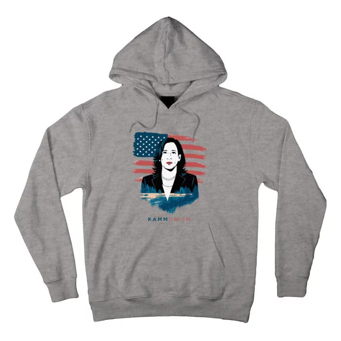 Kammunist Anti Kamala Harris Election Tall Hoodie