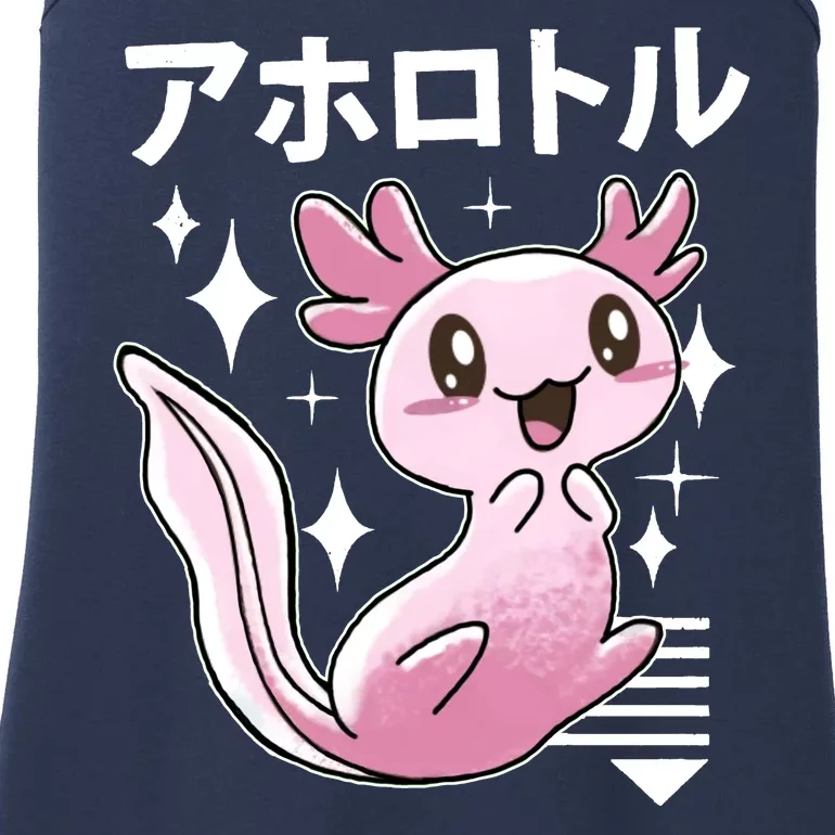 Kawaii Axolotl Ladies Essential Tank