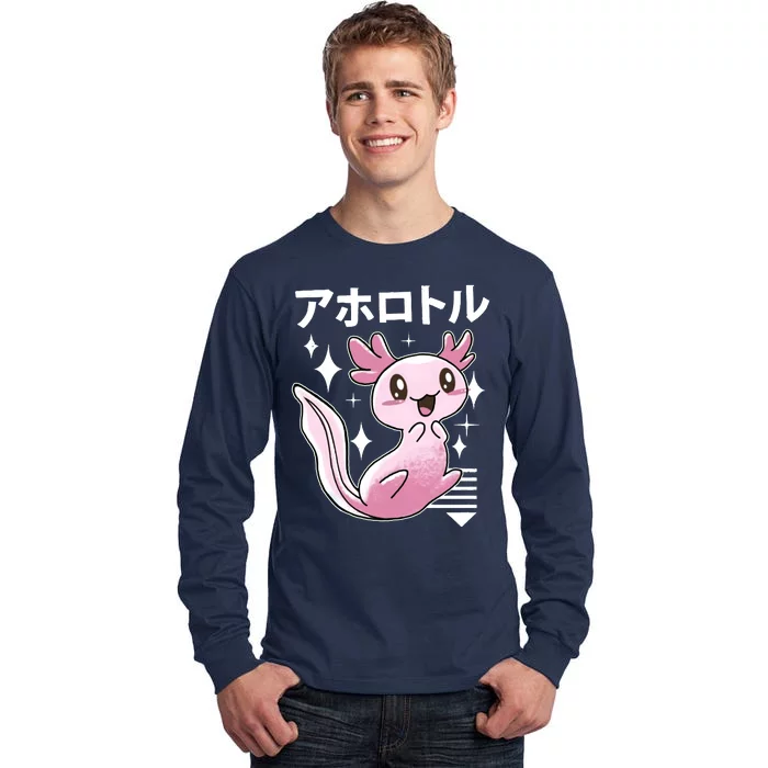 Kawaii Axolotl Tall Long Sleeve T-Shirt