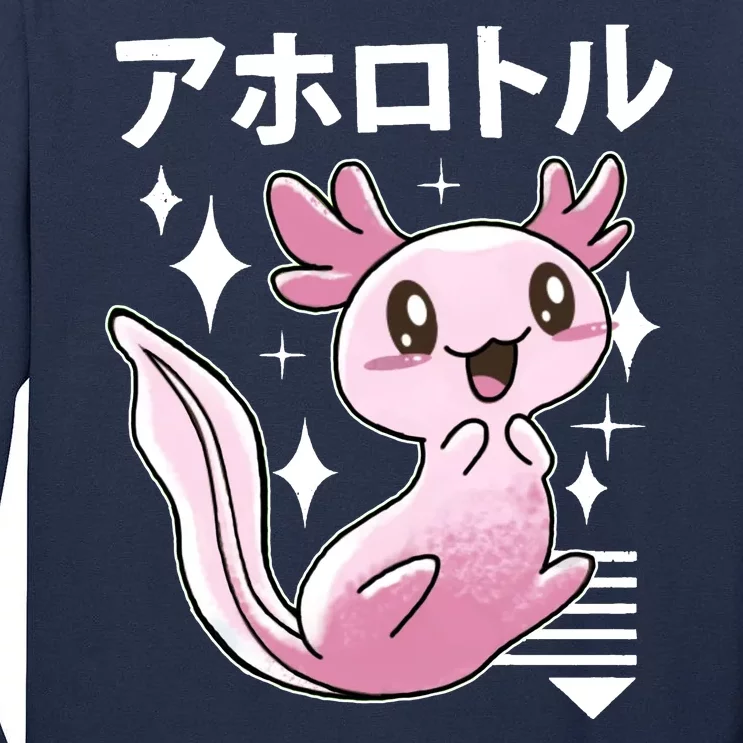 Kawaii Axolotl Tall Long Sleeve T-Shirt