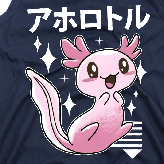 Kawaii Axolotl Tank Top