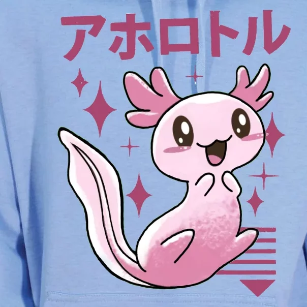 Kawaii Axolotl Unisex Surf Hoodie