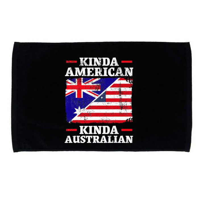 Kinda American Kinda Australian America Australia USA Microfiber Hand Towel