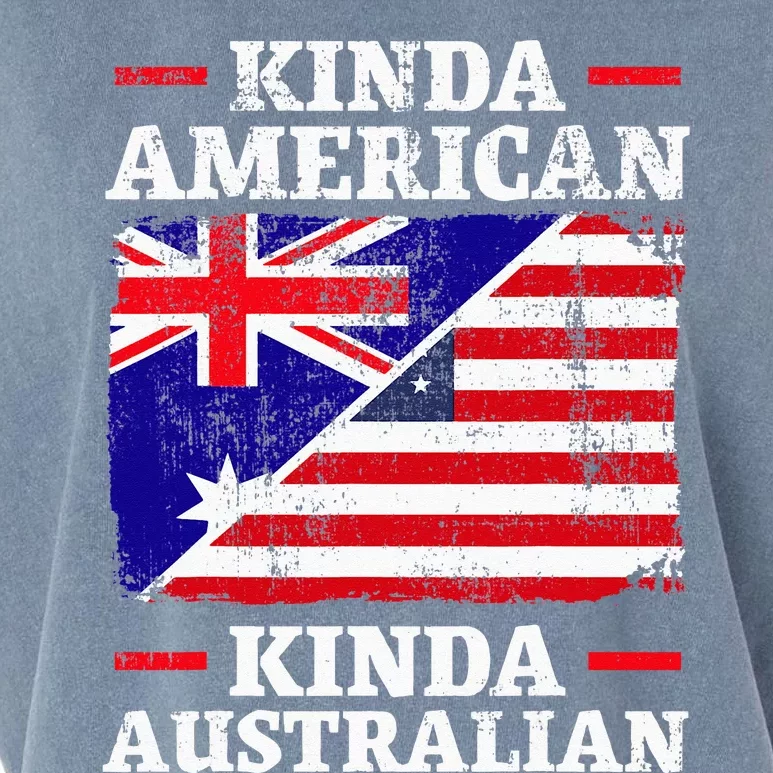 Kinda American Kinda Australian America Australia USA Garment-Dyed Women's Muscle Tee