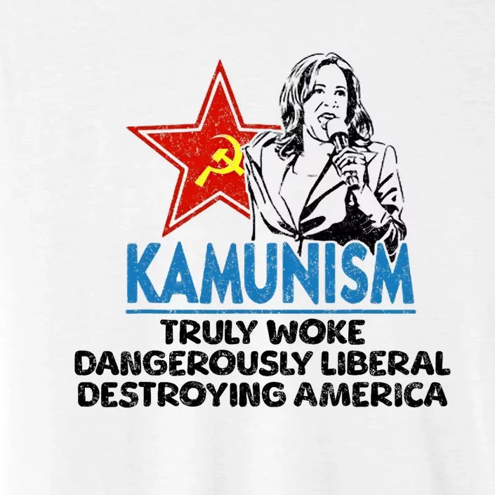 Kammunism Anti Kamala Vote Trump 2024 Funny Political ChromaSoft Performance T-Shirt