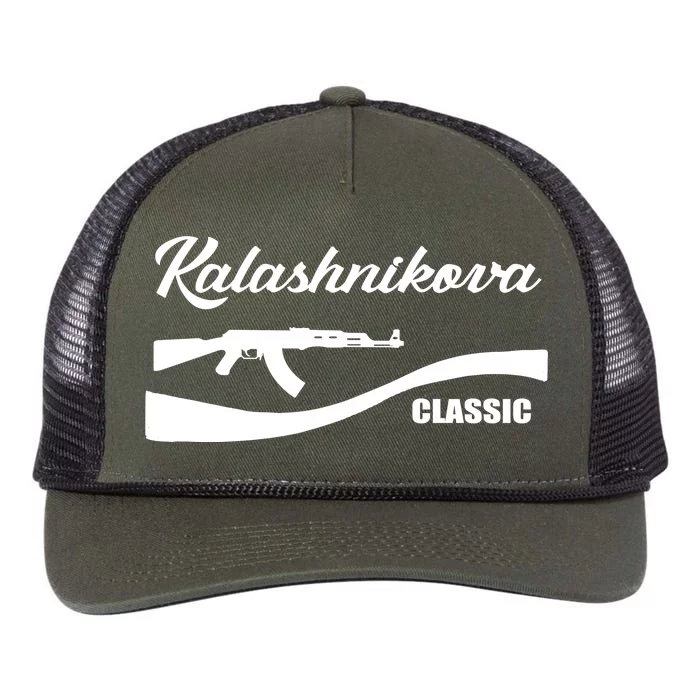 Kalashnikov AK47 Classic Retro Rope Trucker Hat Cap