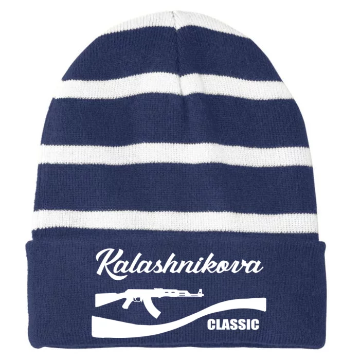 Kalashnikov AK47 Classic Striped Beanie with Solid Band