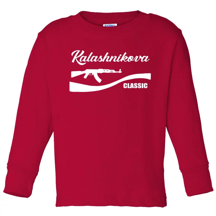 Kalashnikov AK47 Classic Toddler Long Sleeve Shirt