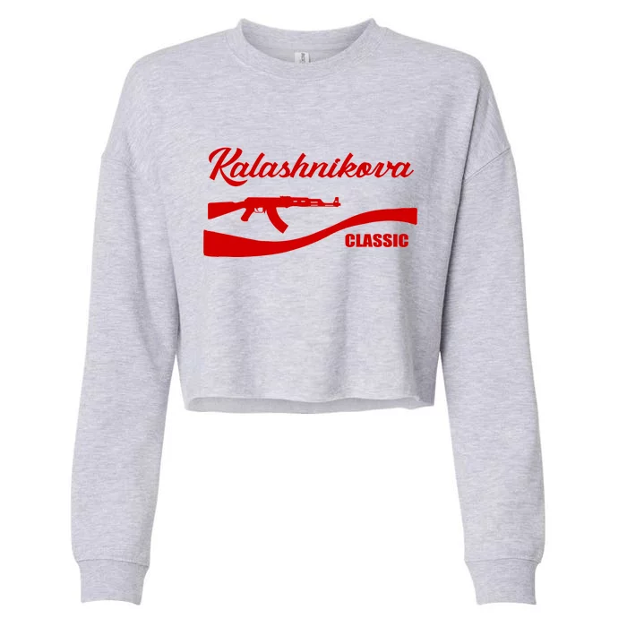 Kalashnikov AK47 Classic Cropped Pullover Crew