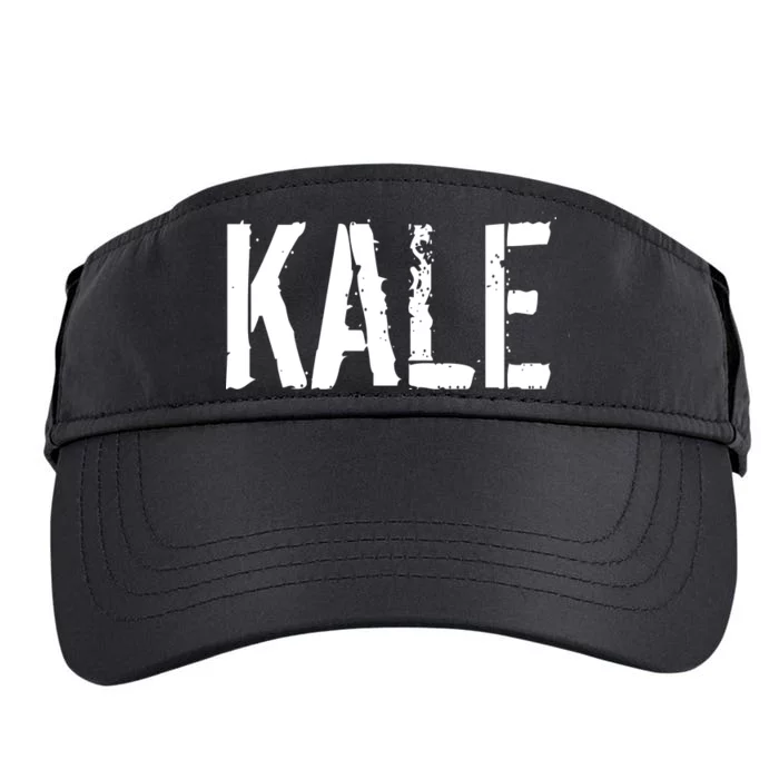 Kale Vegan Vegetarian Funny Parody Adult Drive Performance Visor