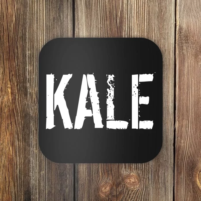 Kale Vegan Vegetarian Funny Parody Coaster