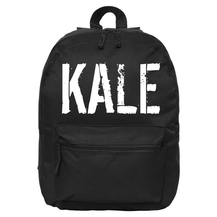 Kale Vegan Vegetarian Funny Parody 16 in Basic Backpack