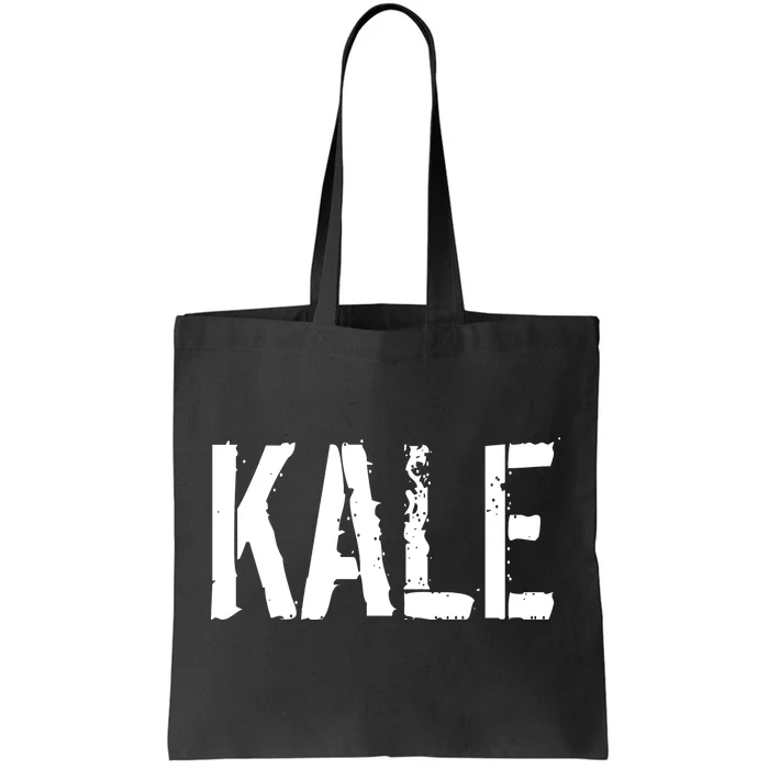 Kale Vegan Vegetarian Funny Parody Tote Bag