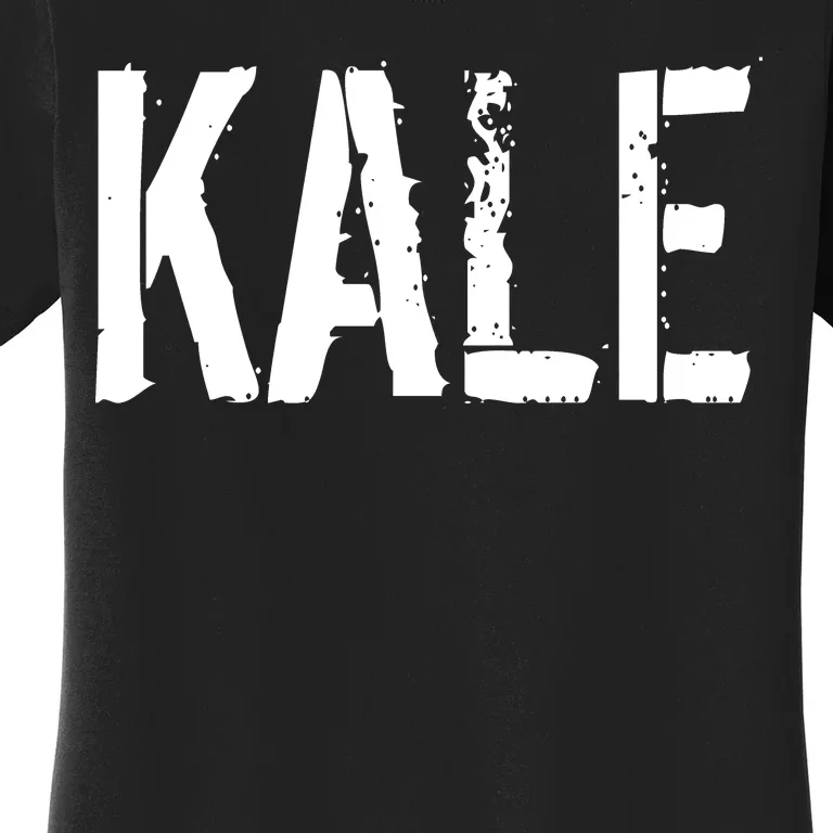 Kale Vegan Vegetarian Funny Parody Women's T-Shirt