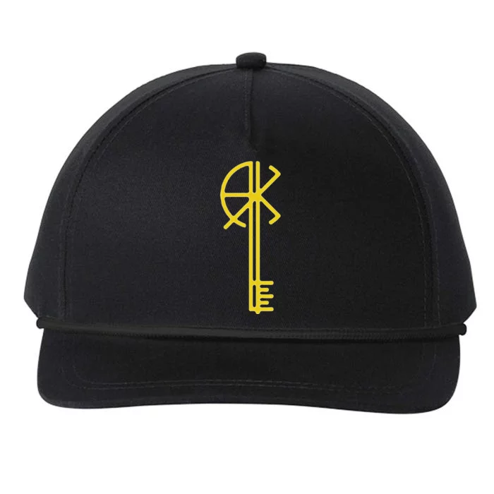 Keys Affirmations My Glow Is Contagious Snapback Five-Panel Rope Hat