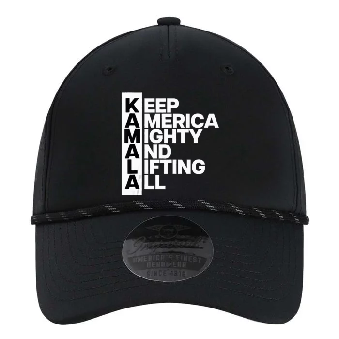 Keep America Mighty And Lifting All Kamala Performance The Dyno Cap