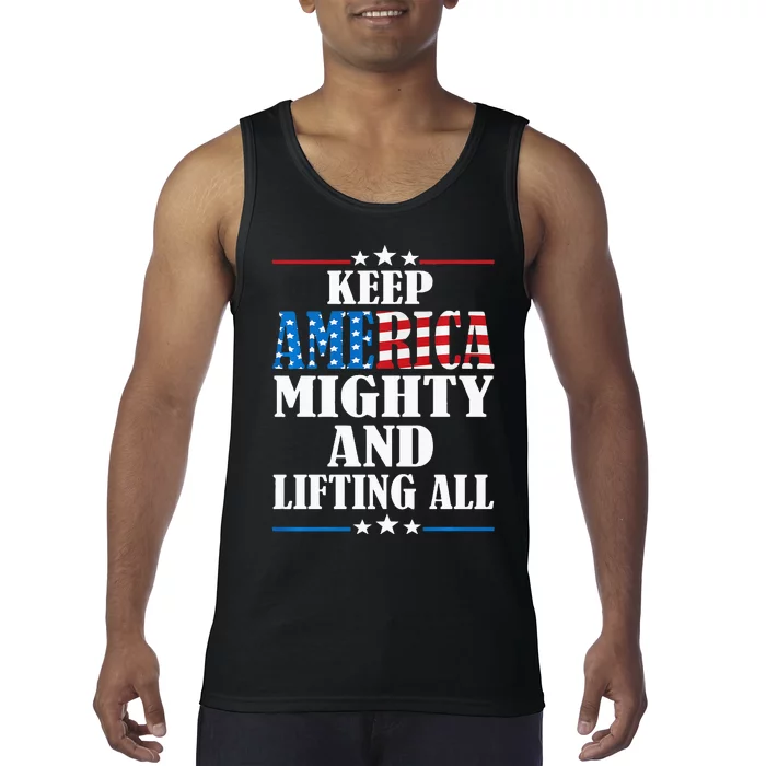 Keep America Mighty And Lifting All Kamala Harris 2024 Tank Top