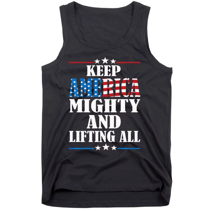 Keep America Mighty And Lifting All Kamala Harris 2024 Tank Top