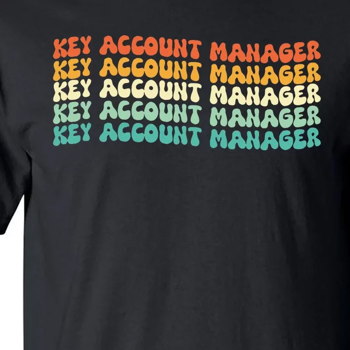 Key Account Manager Job Title Tall T-Shirt