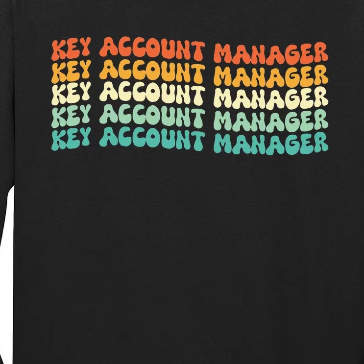 Key Account Manager Job Title Tall Long Sleeve T-Shirt