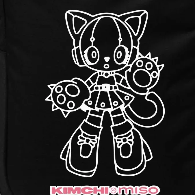 Kimchi And Miso Mecha Cat Girl Impact Tech Backpack