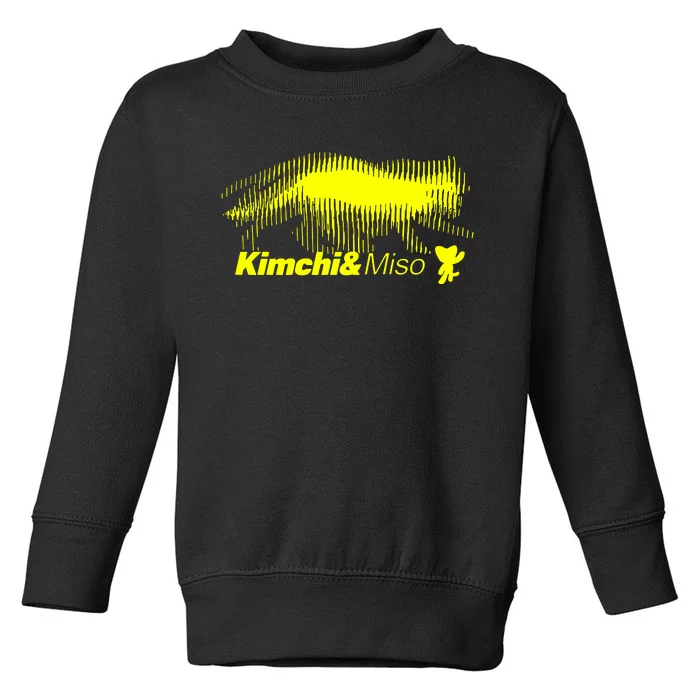 Kimchi And Miso Sonic Wave Toddler Sweatshirt