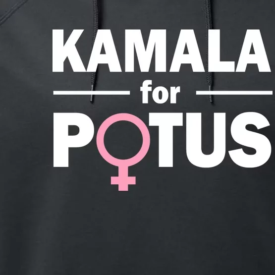 Kamala for Potus Performance Fleece Hoodie