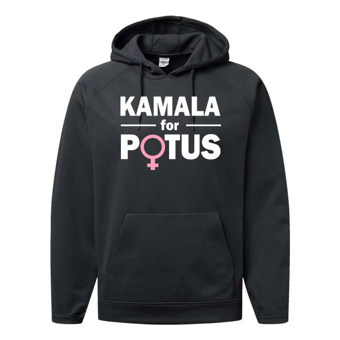 Kamala for Potus Performance Fleece Hoodie