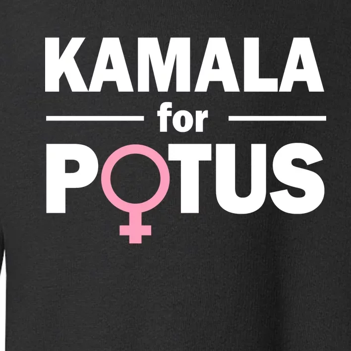 Kamala for Potus Toddler Sweatshirt