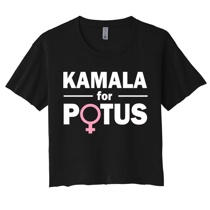 Kamala for Potus Women's Crop Top Tee