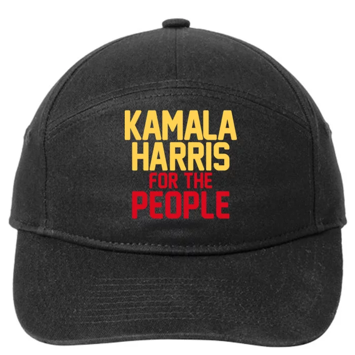 Kamala Harris For The People 7-Panel Snapback Hat