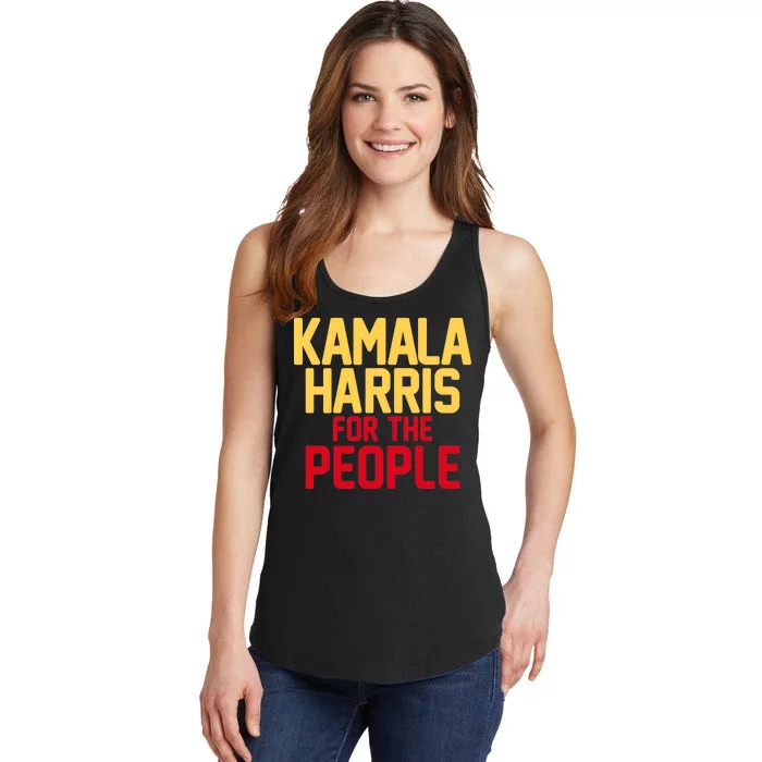 Kamala Harris For The People Ladies Essential Tank