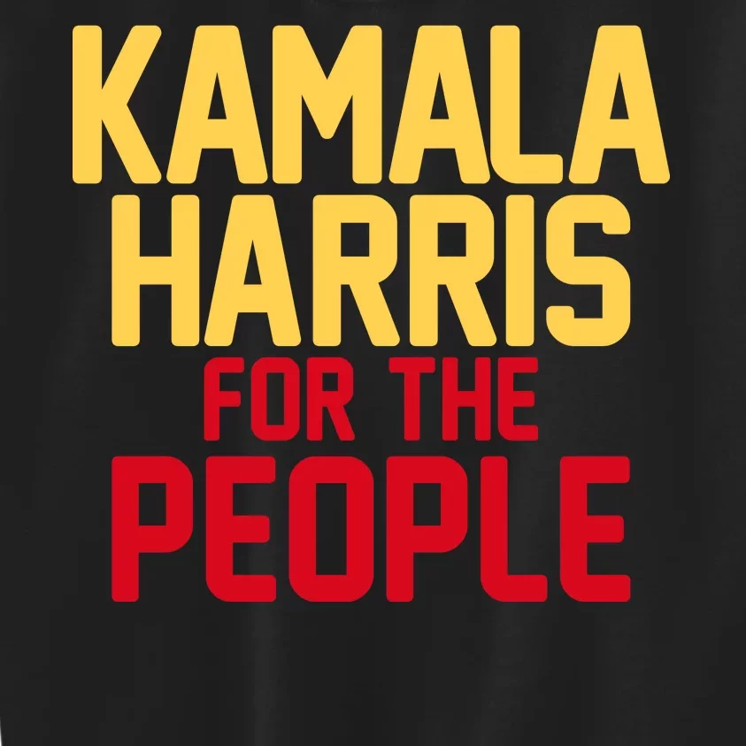 Kamala Harris For The People Kids Sweatshirt