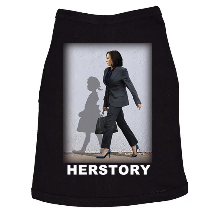 Kamala Harris Herstory Making History Doggie Tank