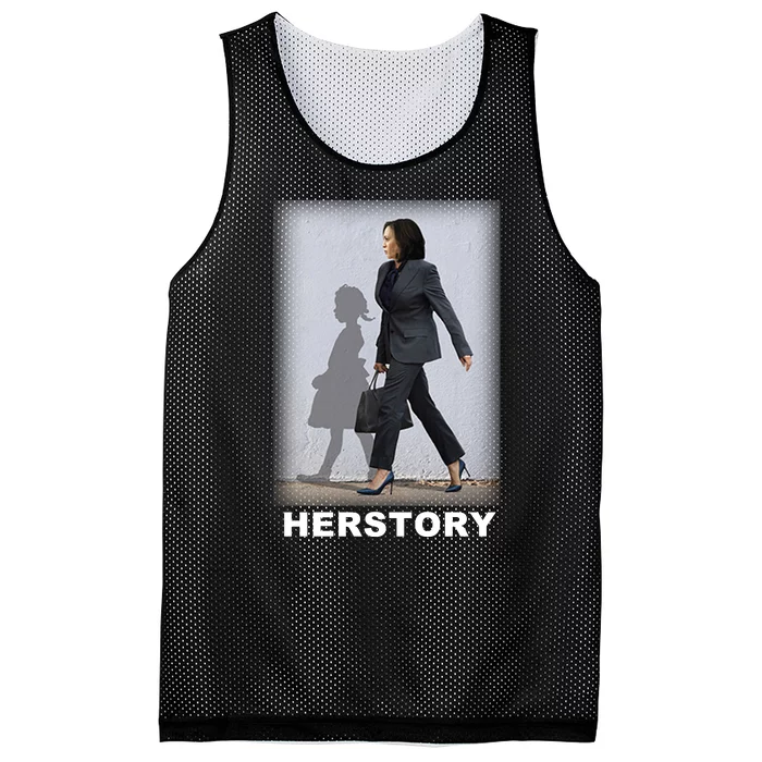 Kamala Harris Herstory Making History Mesh Reversible Basketball Jersey Tank