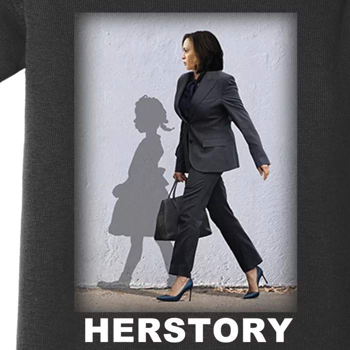 Kamala Harris Herstory Making History Baby Bodysuit