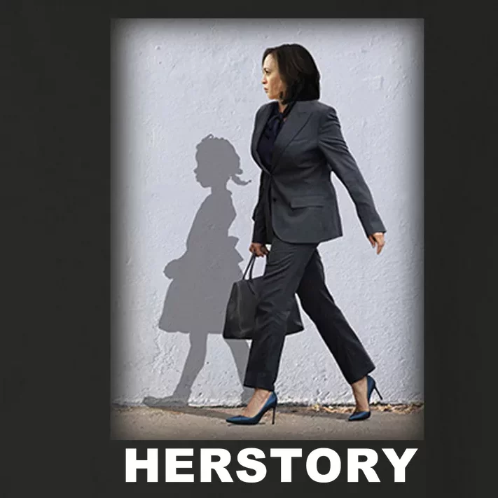 Kamala Harris Herstory Making History Toddler Long Sleeve Shirt