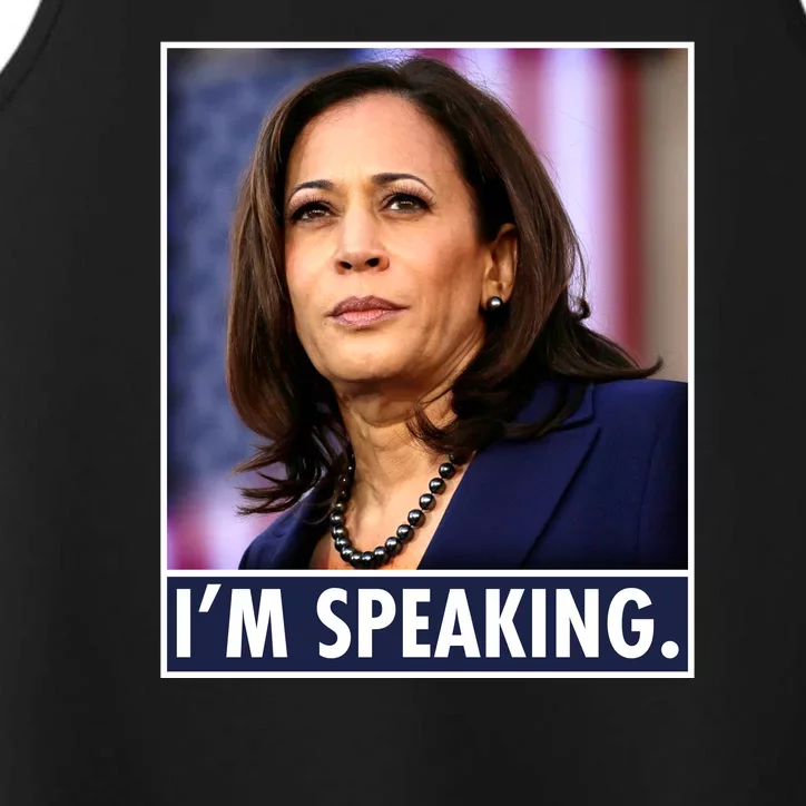 Kamala Harris I'm Speaking Vice President Debate Quote Performance Tank