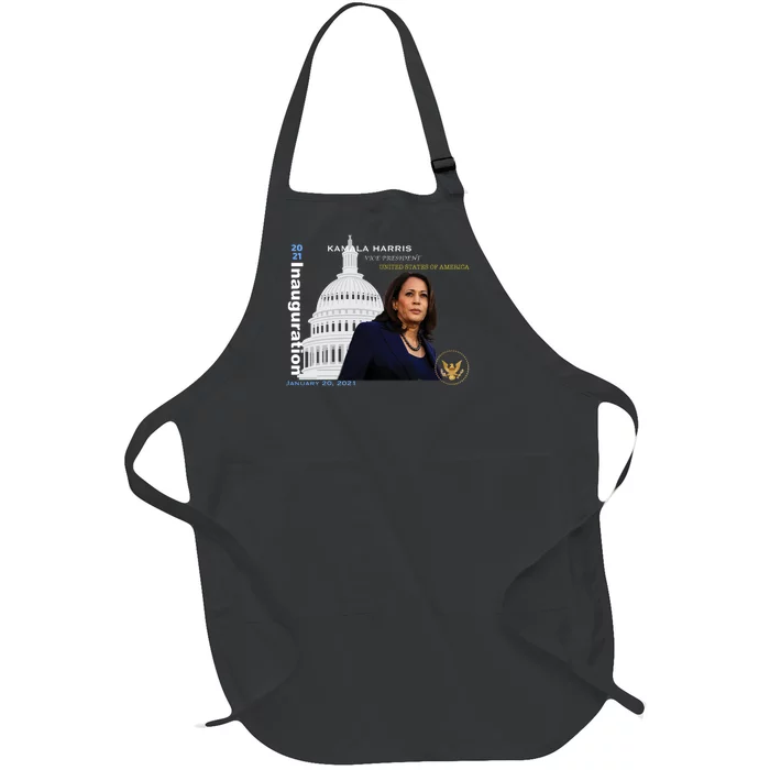 Kamala Harris Inauguration Day Full-Length Apron With Pocket