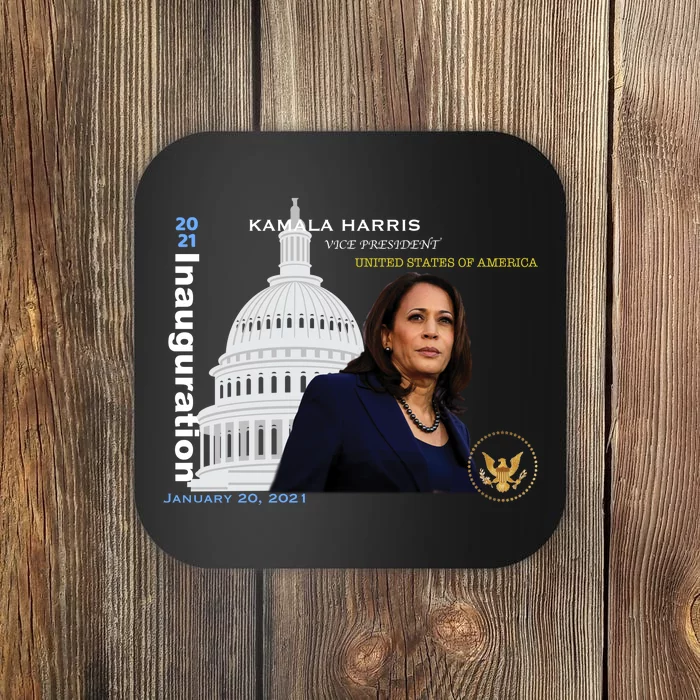 Kamala Harris Inauguration Day Coaster