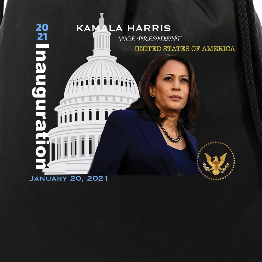 Kamala Harris Inauguration Day Drawstring Bag