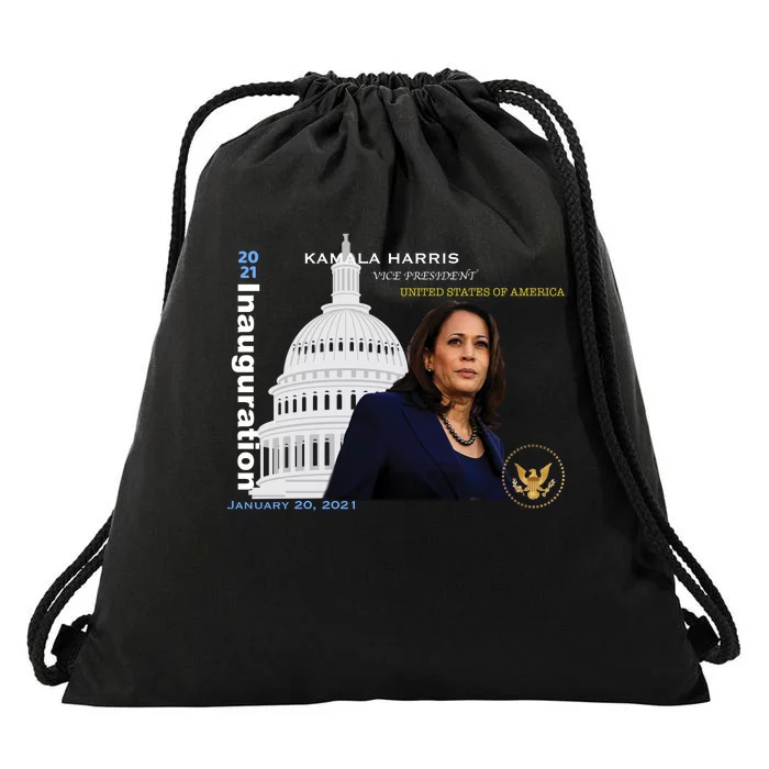 Kamala Harris Inauguration Day Drawstring Bag