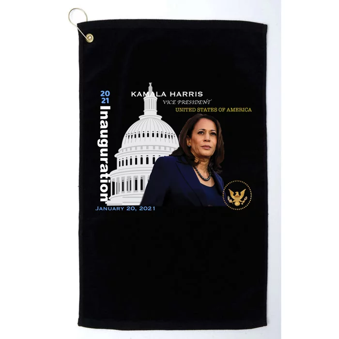 Kamala Harris Inauguration Day Platinum Collection Golf Towel